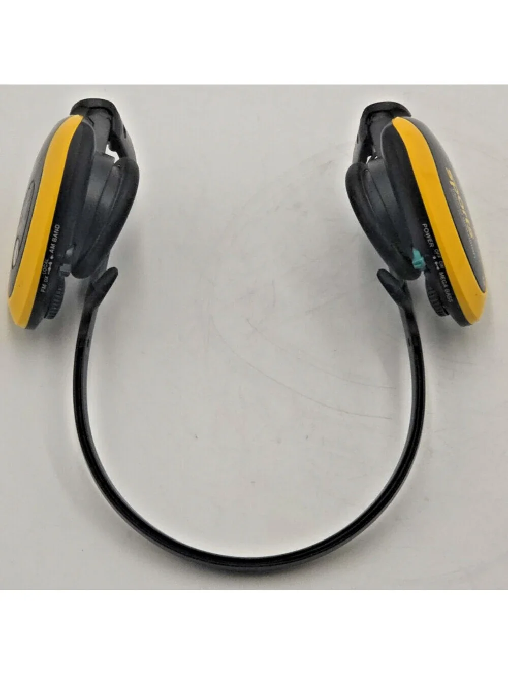 Vintage Sony Sports Walkman SRF-H5 AM/FM Radio Headphones Mega Bass Working
